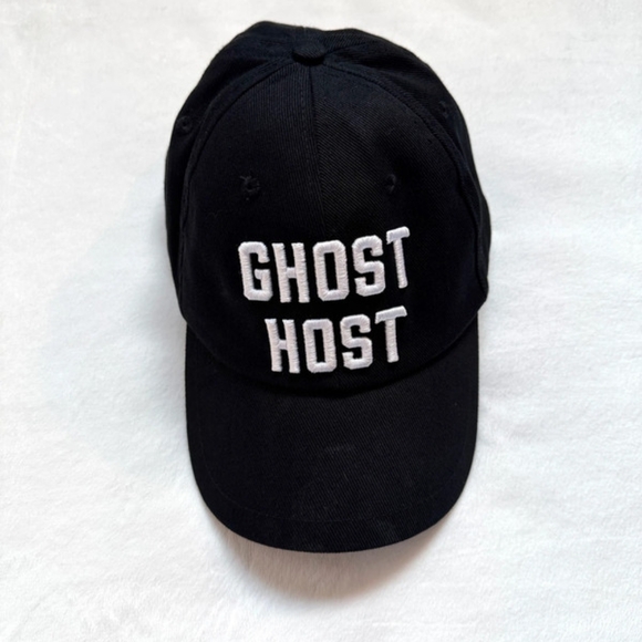 Chrome Hearts Black Cap with White Embroidery - Picture 1 of 3